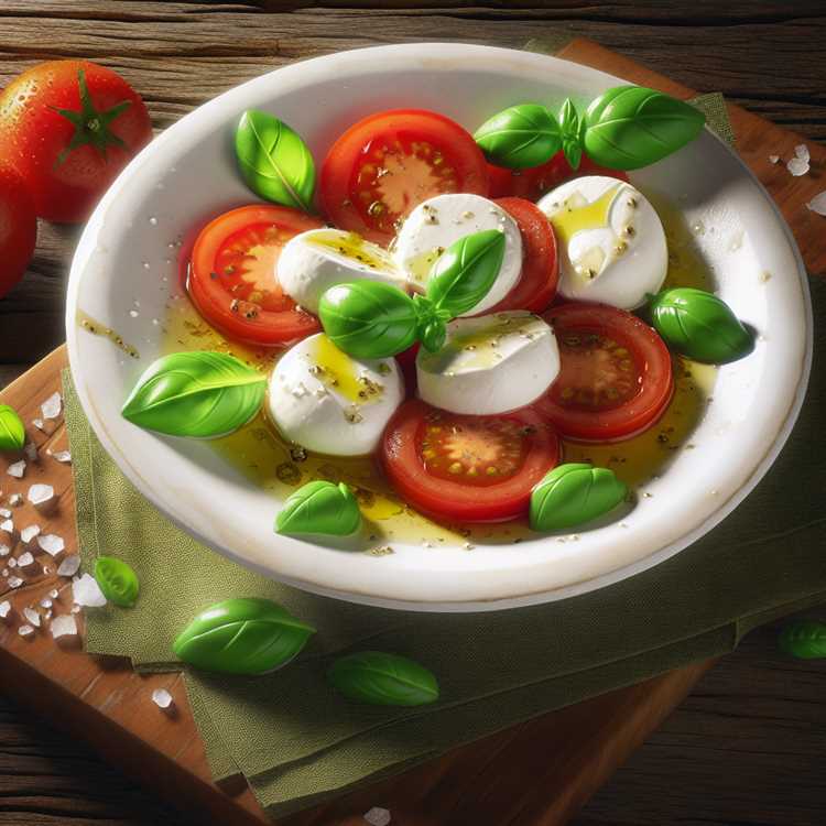 Капрезе: классический салат с сыром и помидорами