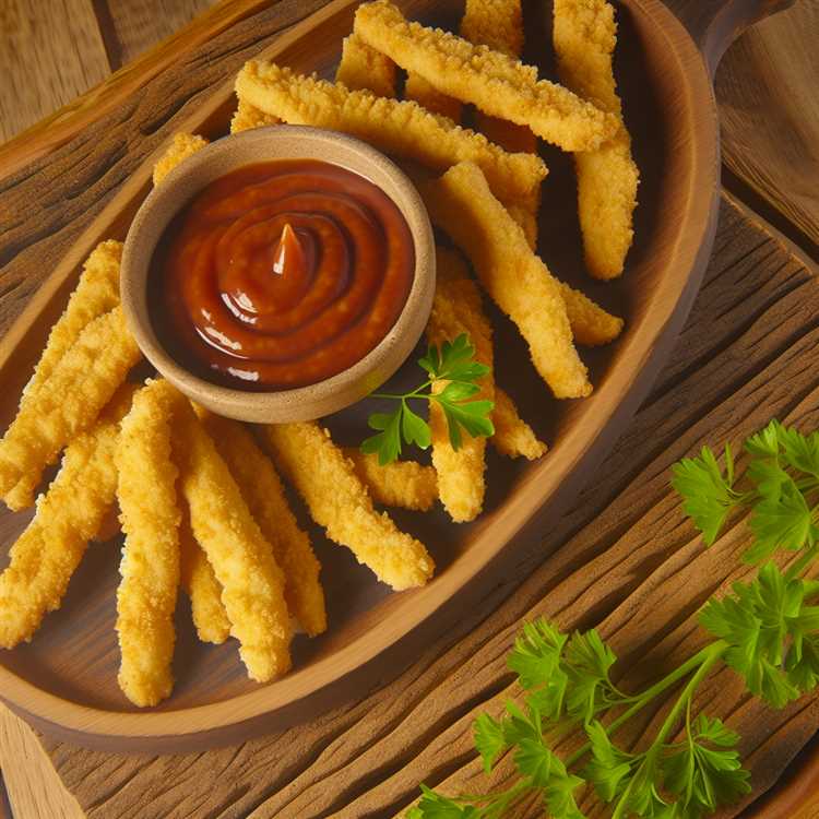 Куриные полоски в аппетитной хрустящей панировке