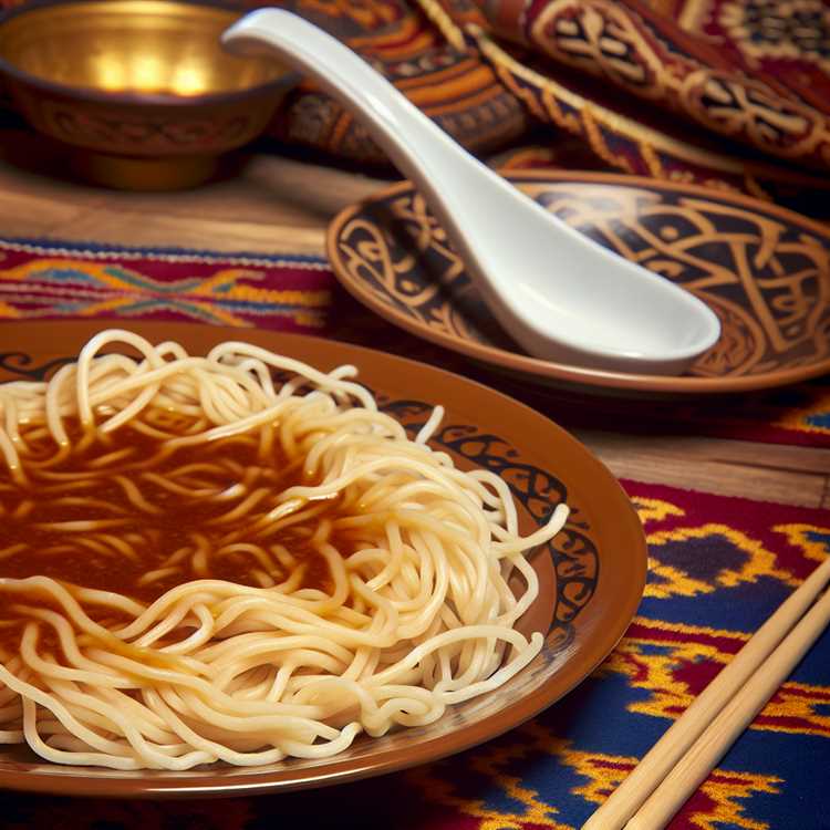 Рецепт казацкой лапши с ароматным соусом