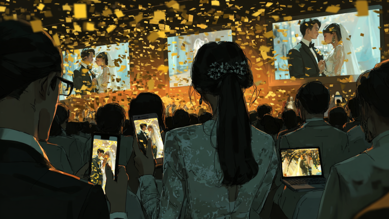 Свадьба как медийное событие: казахстанцы делятся моментами и создают тренды в соцсетях