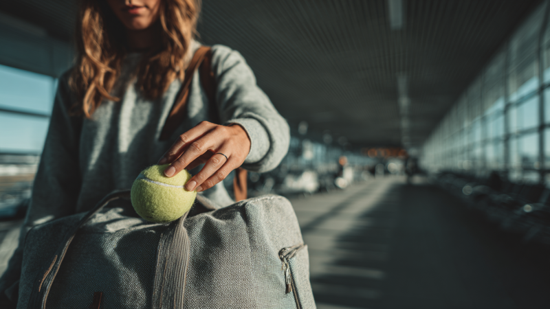 Теннисный мяч в ручной клади: секрет здоровья и комфорта во время полета, который стоит знать каждому путешественнику.