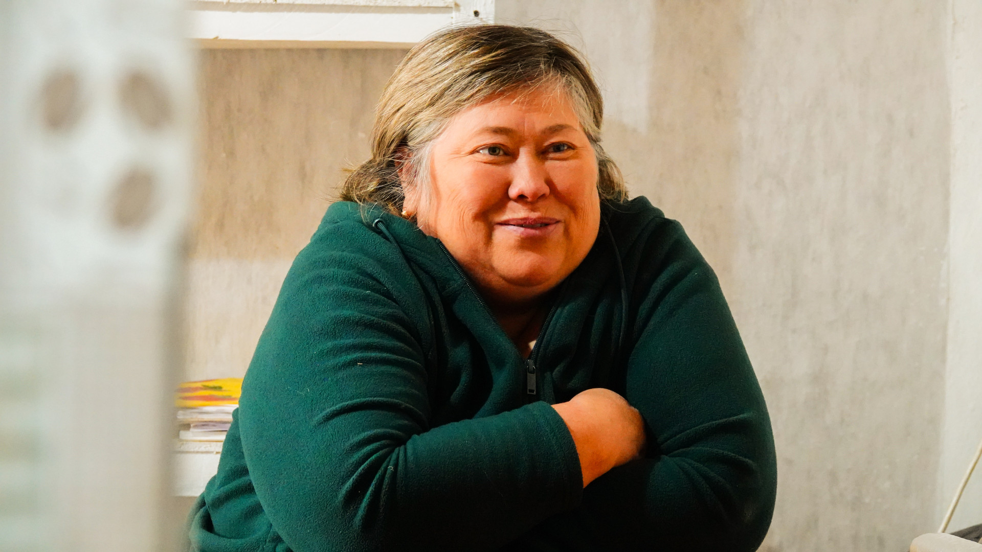 Гульнара, хозяйка магазина в селе Далабай