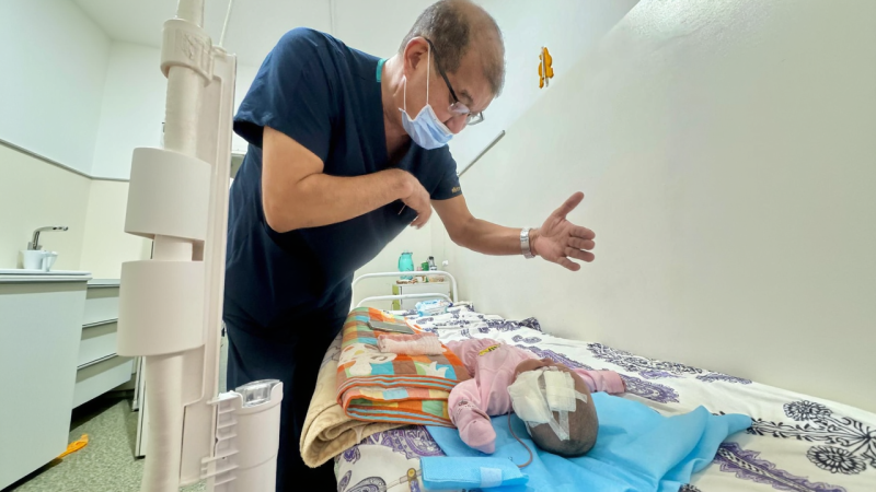 Казахстанские врачи спасли жизнь трёхмесячному ребёнку с кровоизлиянием в мозг