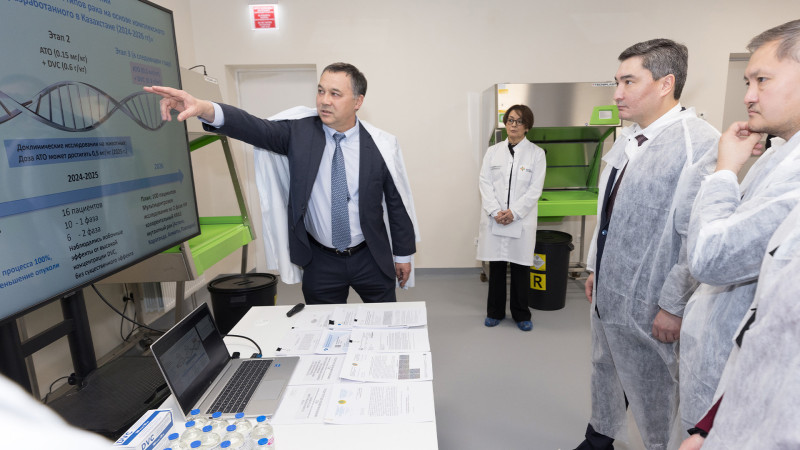 Клинические испытания лекарства от рака начались в Казахстане