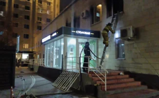 Ресторан загорелся в Кокшетау, эвакуировались 150 человек