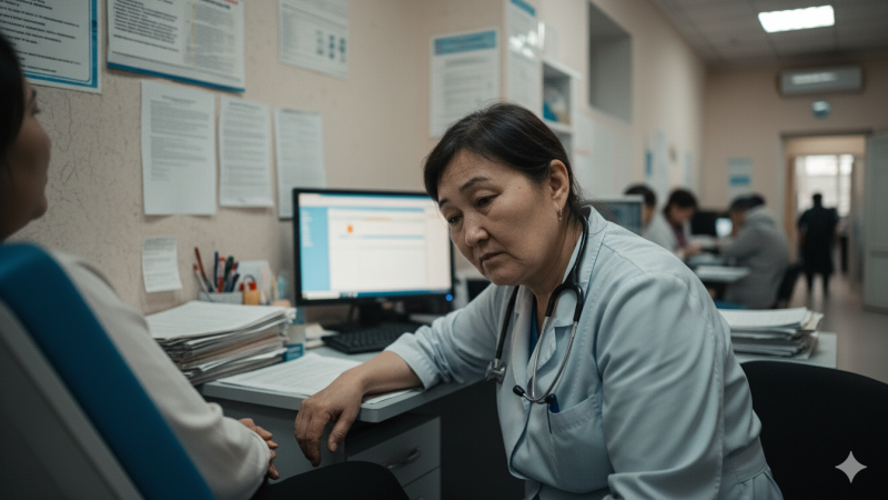 Каждый пятый медик в Казахстане близок к пенсии: анализ рынка