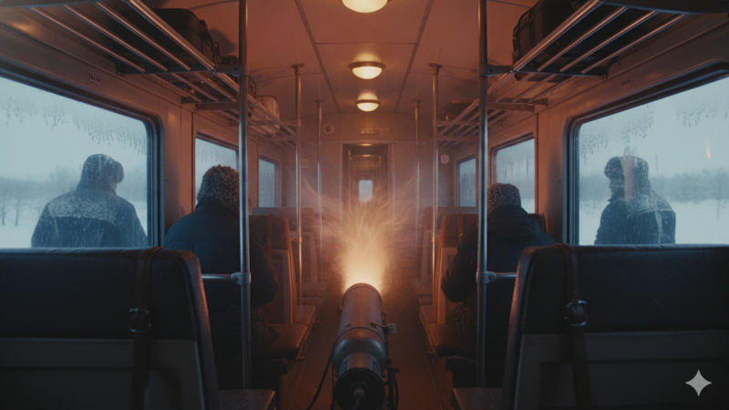 Алматы: массовое отравление газом на съемках в поезде