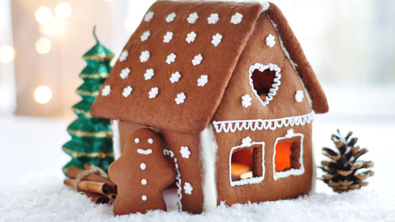 Создайте уютный пряничный домик своими руками к Новому году