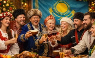 Кыш-Бабай, гжанець, 12 блюд, цибрики и традиции Казахстана