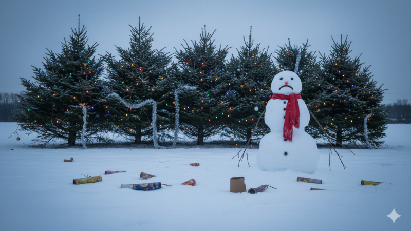 Постновогодняя хандра: как справиться с упадком настроения после праздников