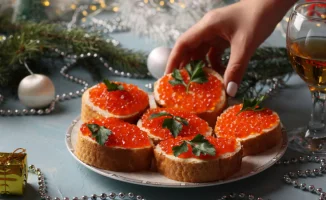 4 быстрые праздничные закуски на Новый год за 15 минут