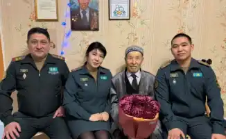 Костанай отмечает 100-летний юбилей ветерана Великой Отечественной войны Дильдабека Нурушева