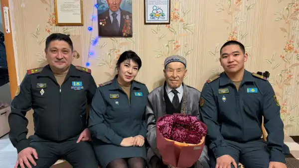 Костанай отмечает 100-летний юбилей ветерана Великой Отечественной войны Дильдабека Нурушева