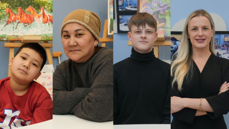 Алматы: дети-герои, победившие рак, вдохновляют мир