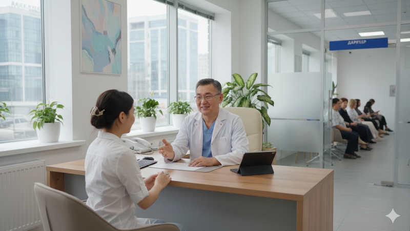 Возраст врачей в Казахстане: регионы с молодыми и опытными медиками