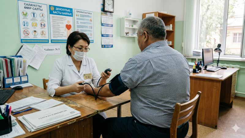 Социальные факторы влияют на рост смертности от неинфекционных заболеваний в Казахстане