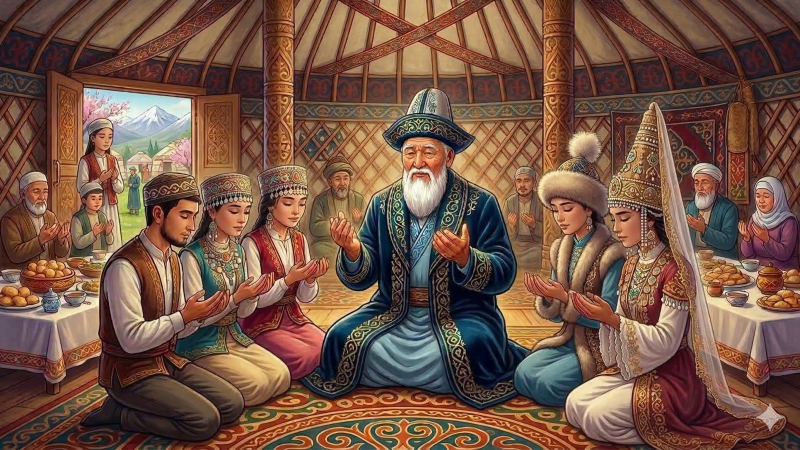 Наурыз в Казахстане: сакральное бата как символ здоровья и благополучия для всех