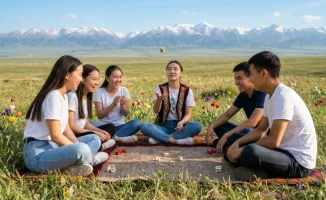 Зумеры и альфа продолжают традиции предков на Дне национальных видов спорта в Казахстане