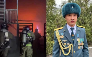 Казахстанцы награждены за героизм в спасении людей во время новогоднего пожара