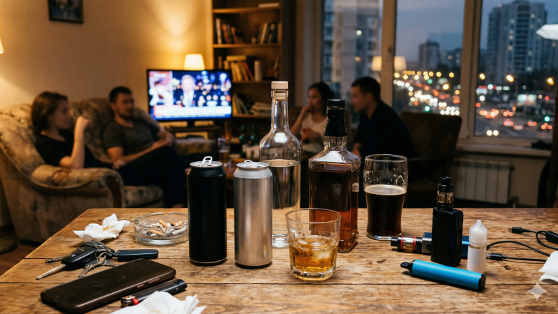 Казахстанцы под угрозой: алкоголь и вредные привычки в лидерах