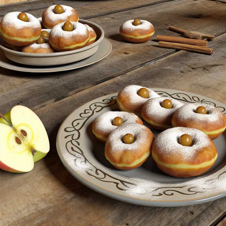 Датские яблочные пончики Эблскивер: вкусный десерт