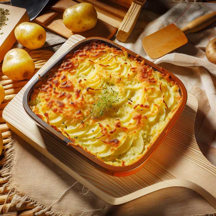 Картофельный гратен по-норвежски